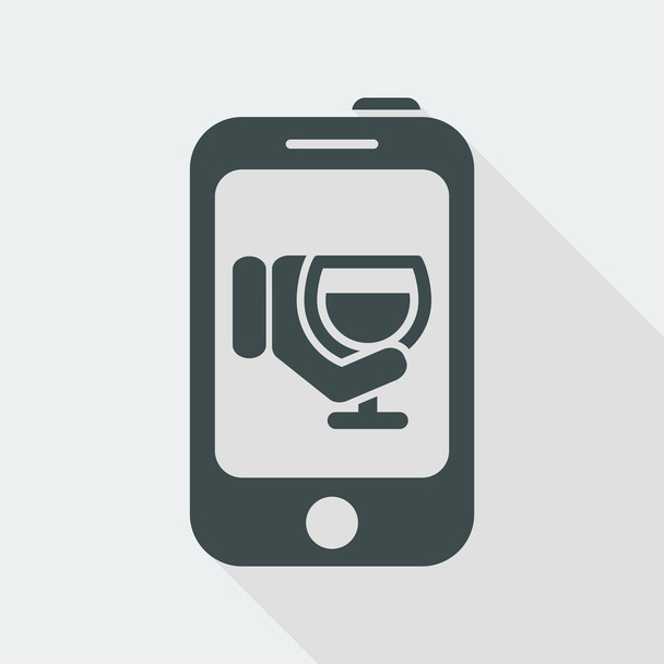 producent mobile pictogram - Vector, afbeelding