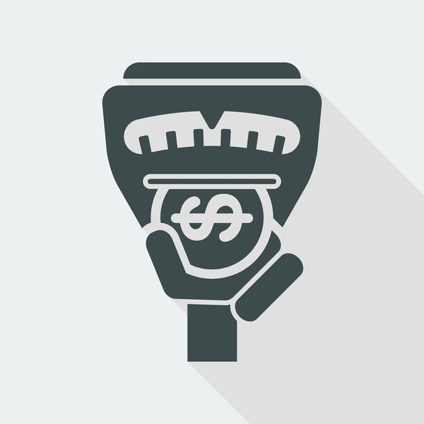 Parking meter icon - Vector, Image