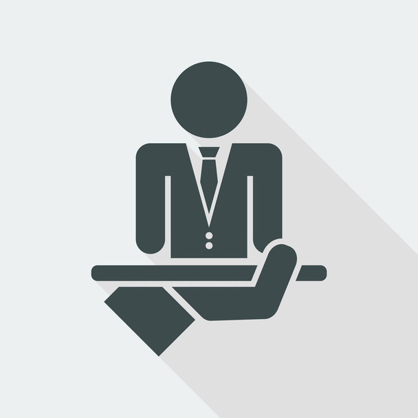 Businessman icon,  illustration - Vector, Image
