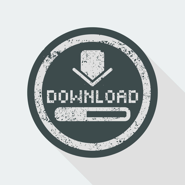 Grunge stempel pictogram downloaden - Vector, afbeelding