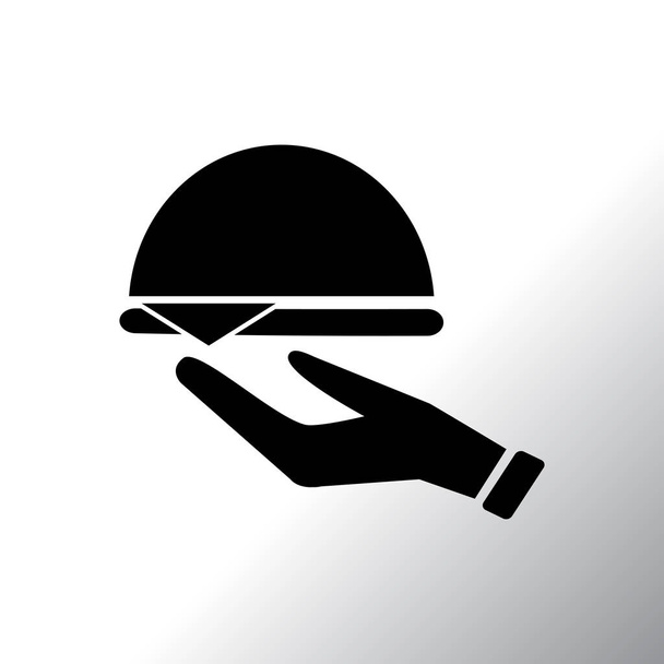 catering flat icon - Vector, Image