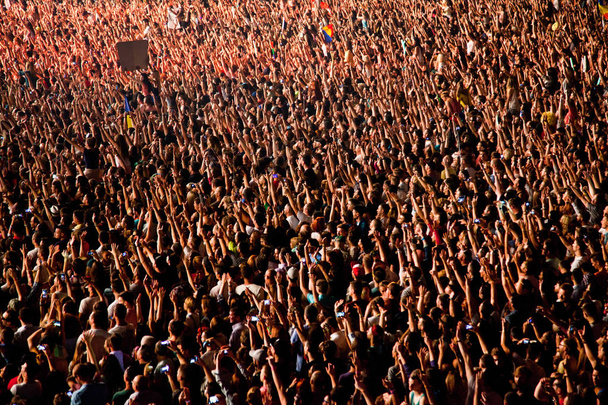 натовп на концерті - фестиваль літньої музики
 - Фото, зображення