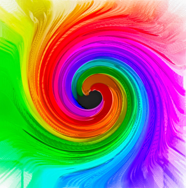 color twirl background - Photo, Image