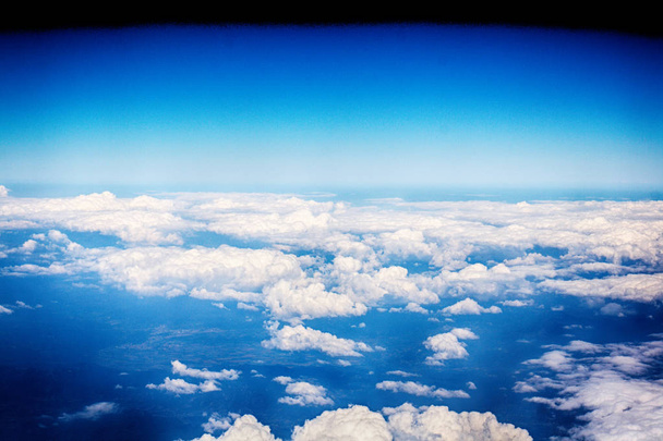 nubes y cielo azul - Foto, imagen