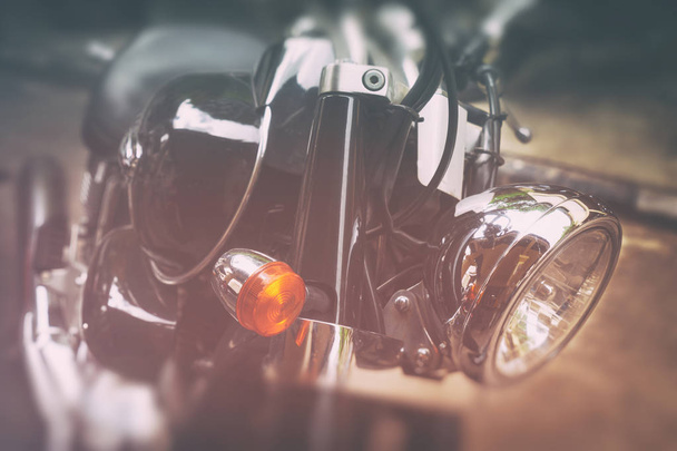 Antiguas motocicletas clásicas
  - Foto, Imagen