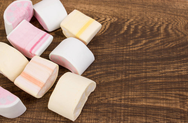 Caramelle di marshmallow colorate
 - Foto, immagini