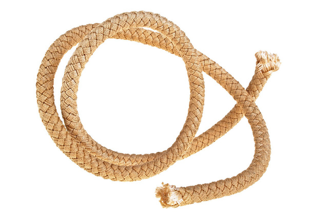 Rope isolated on a white background - Φωτογραφία, εικόνα
