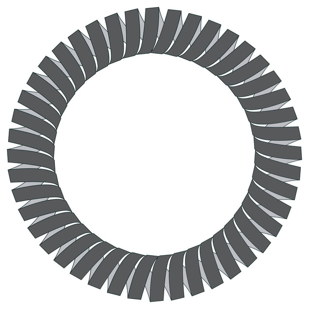 Vektorbild von Metallfedern - Vektor, Bild