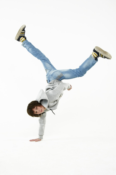 Boy dancing break dance - Photo, image