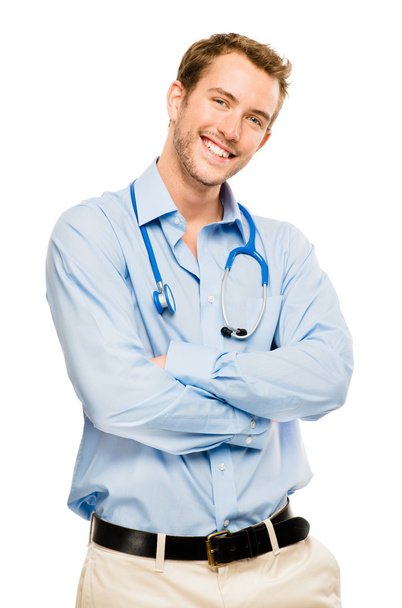 Confident young male doctor - Photo, Image