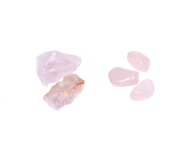 Morceaux de quartz rose
 - Photo, image