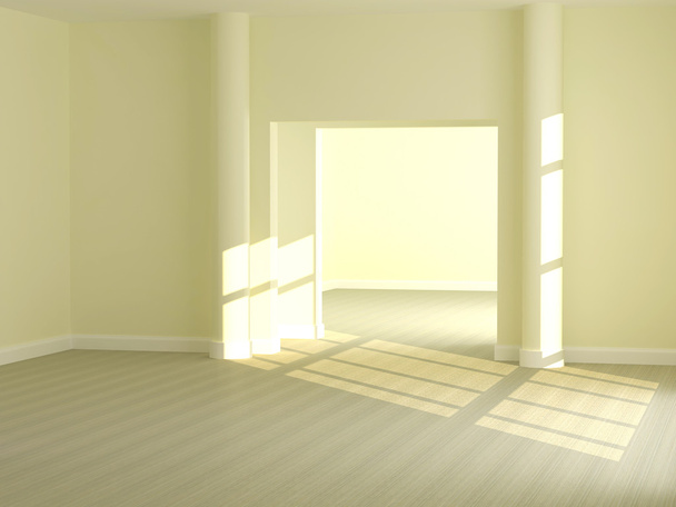 Diseño interior de gran salón de luz
. - Foto, Imagen
