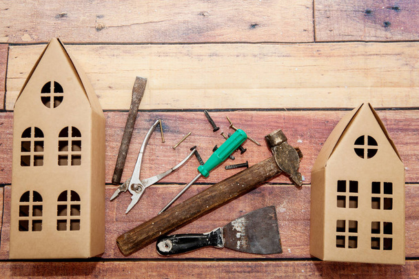 narzędzia do renowacji domu - Zdjęcie, obraz