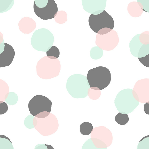 Dots Seamless Pattern - Vector, Image