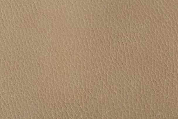 Texture abstraite en cuir beige naturel
. - Photo, image