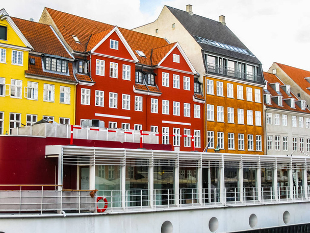 hoher dynamischer Bereich (hdr) Ansicht der Stadt Kopenhagen in Dänemark - Foto, Bild