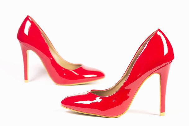 seksikäs punaiset kengät
 - Valokuva, kuva