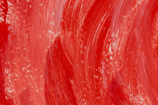Red color paint texture - Zdjęcie, obraz