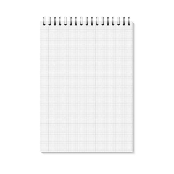 Vector realistic closed notebook. - Vector, Image