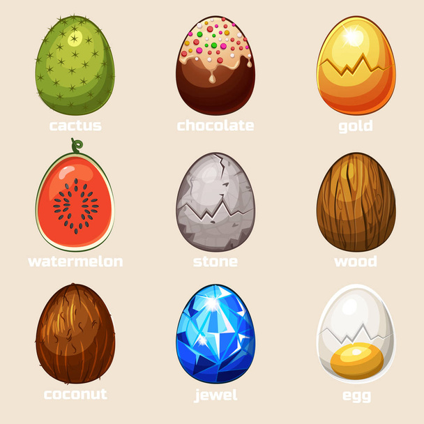 kreskówka tekstura jaja w  - Zdjęcie, obraz