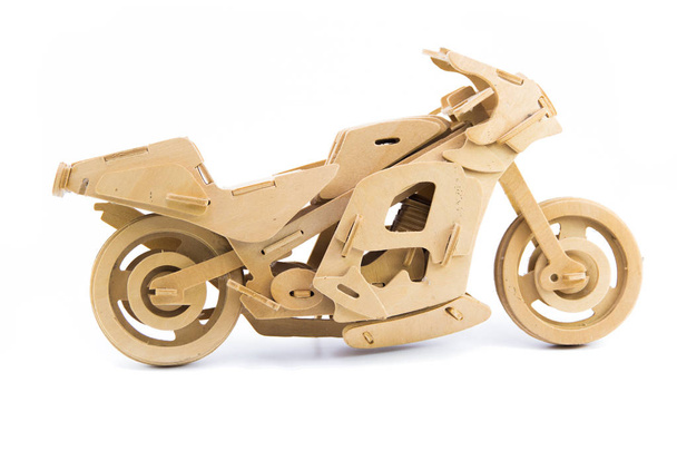Modele motocykli z drewna  - Zdjęcie, obraz