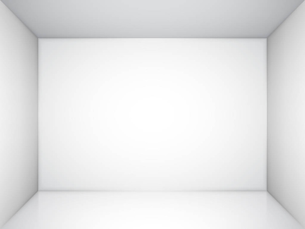 üres fehér szoba - Vektor, kép