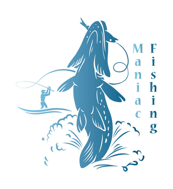 Рыба-каранка для логотипа
 - Вектор,изображение