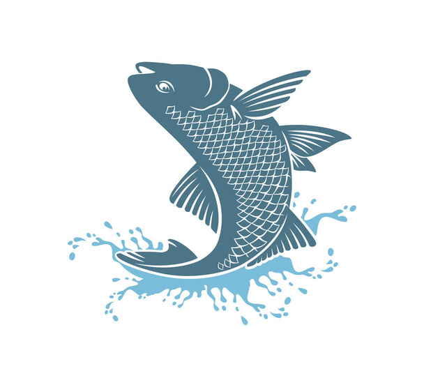 Losos ryby pro logo - Vektor, obrázek