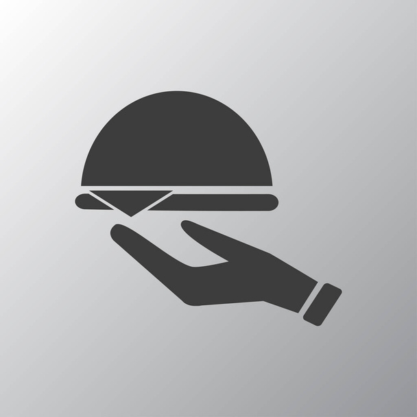 restaurant flat icon - Vector, Image