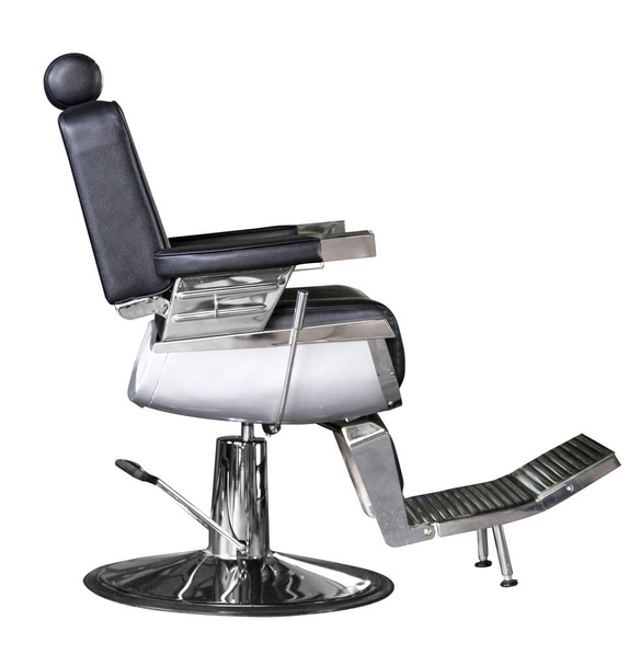Barber leather seat - Foto, afbeelding