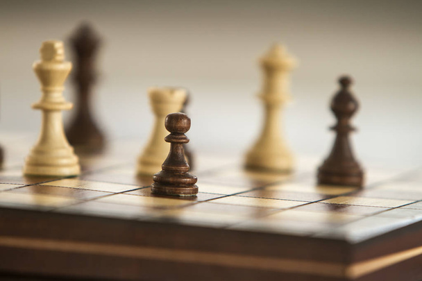 Chiffres d'échecs sur échiquier
 - Photo, image
