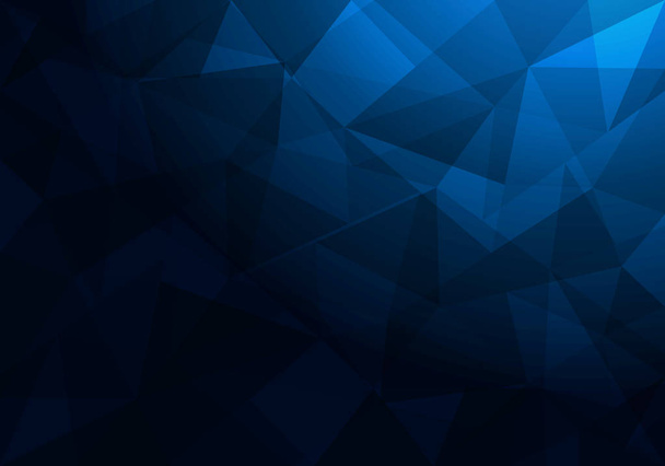 Fondo geométrico azul abstracto
 - Vector, imagen