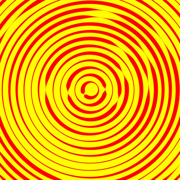 soustředné kruhy elementů - Vektor, obrázek