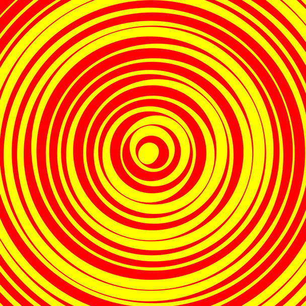 soustředné kruhy elementů - Vektor, obrázek