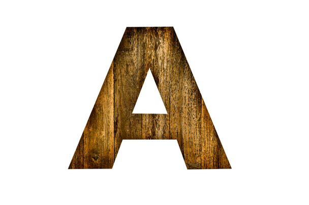 houten alfabet - Foto, afbeelding