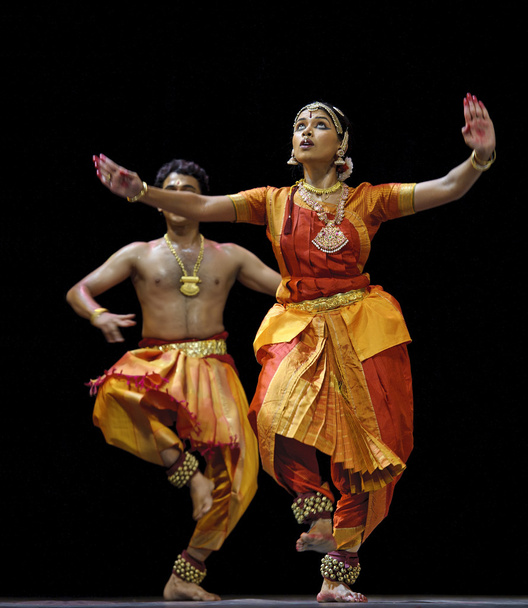 Indian national dancers - Fotoğraf, Görsel