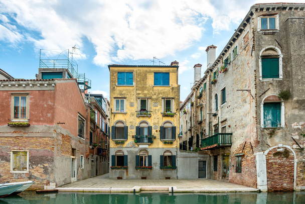 View to Venice street with buildings - Photo, Image