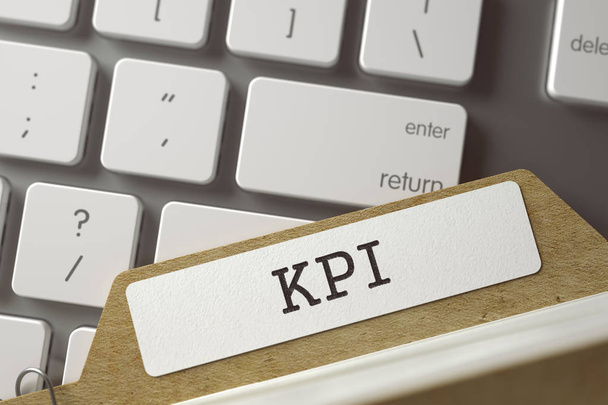 Scheda File con KPI. 3d
. - Foto, immagini