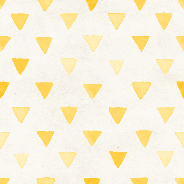patroon met gele driehoeken - Foto, afbeelding