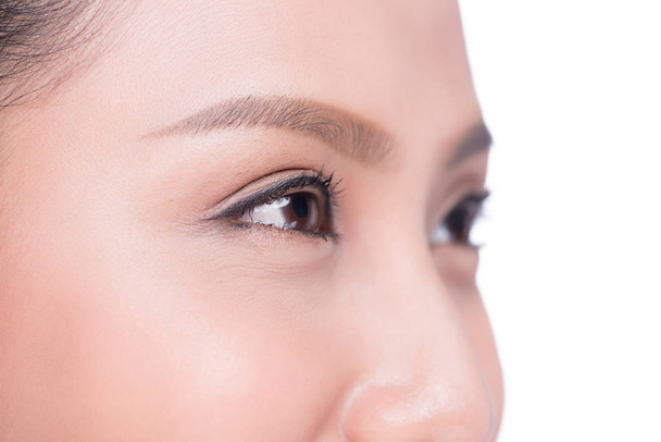 жіночі очі і брови
 - Фото, зображення