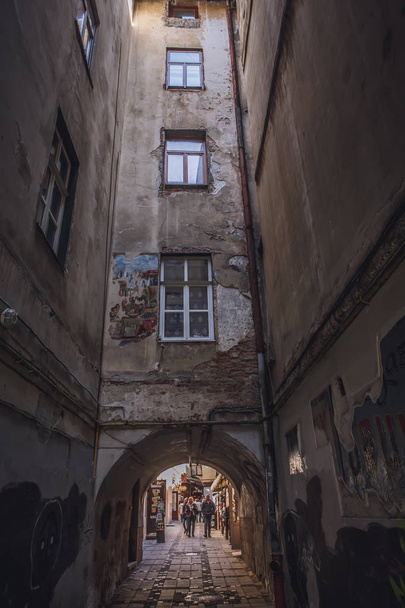 Lviv old city panorama. Ukraine, Europe.  - Foto, imagen