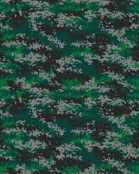 Digitale Camouflage patroon - Vector, afbeelding