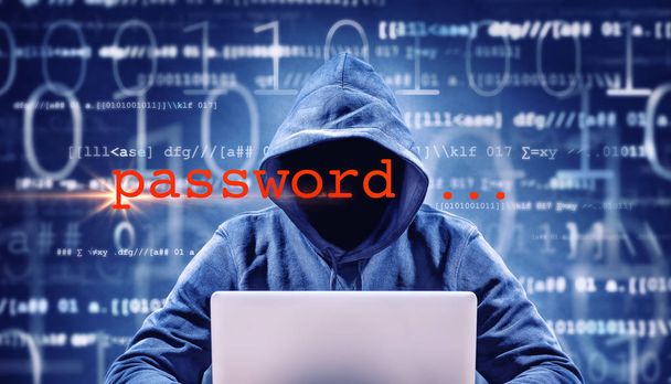 stealing a password - Foto, Imagen