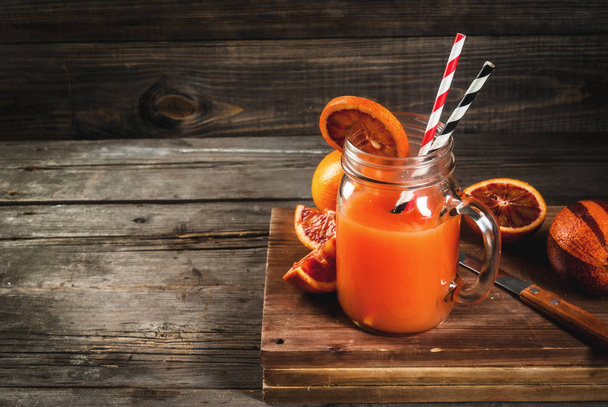 domowy sok pomarańczowy - Zdjęcie, obraz
