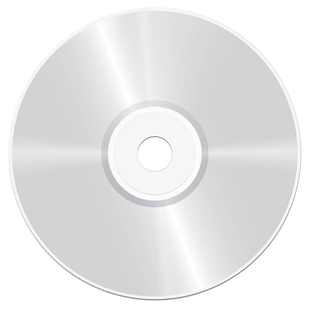 Ілюстрація компакт-диска CD
 - Вектор, зображення