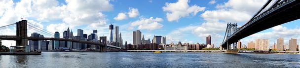 Panoramatický výhled na Manhattan - Fotografie, Obrázek