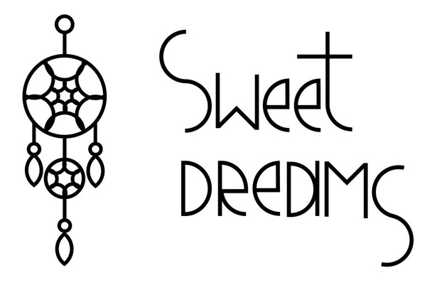 Sweet dreams logo - Vektor, kép
