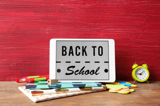 BACK TO SCHOOL message - Foto, Imagen