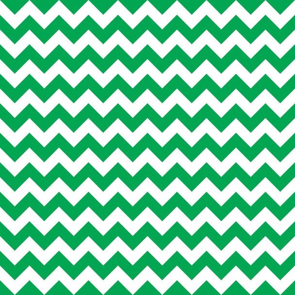 nahtlose Weihnachten Chevron Muster Textur Hintergrund in grün - Vektor, Bild
