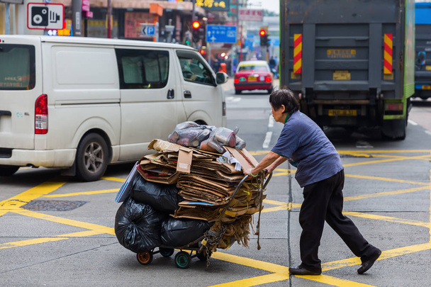 street scene in Hong Kong - Foto, Imagen